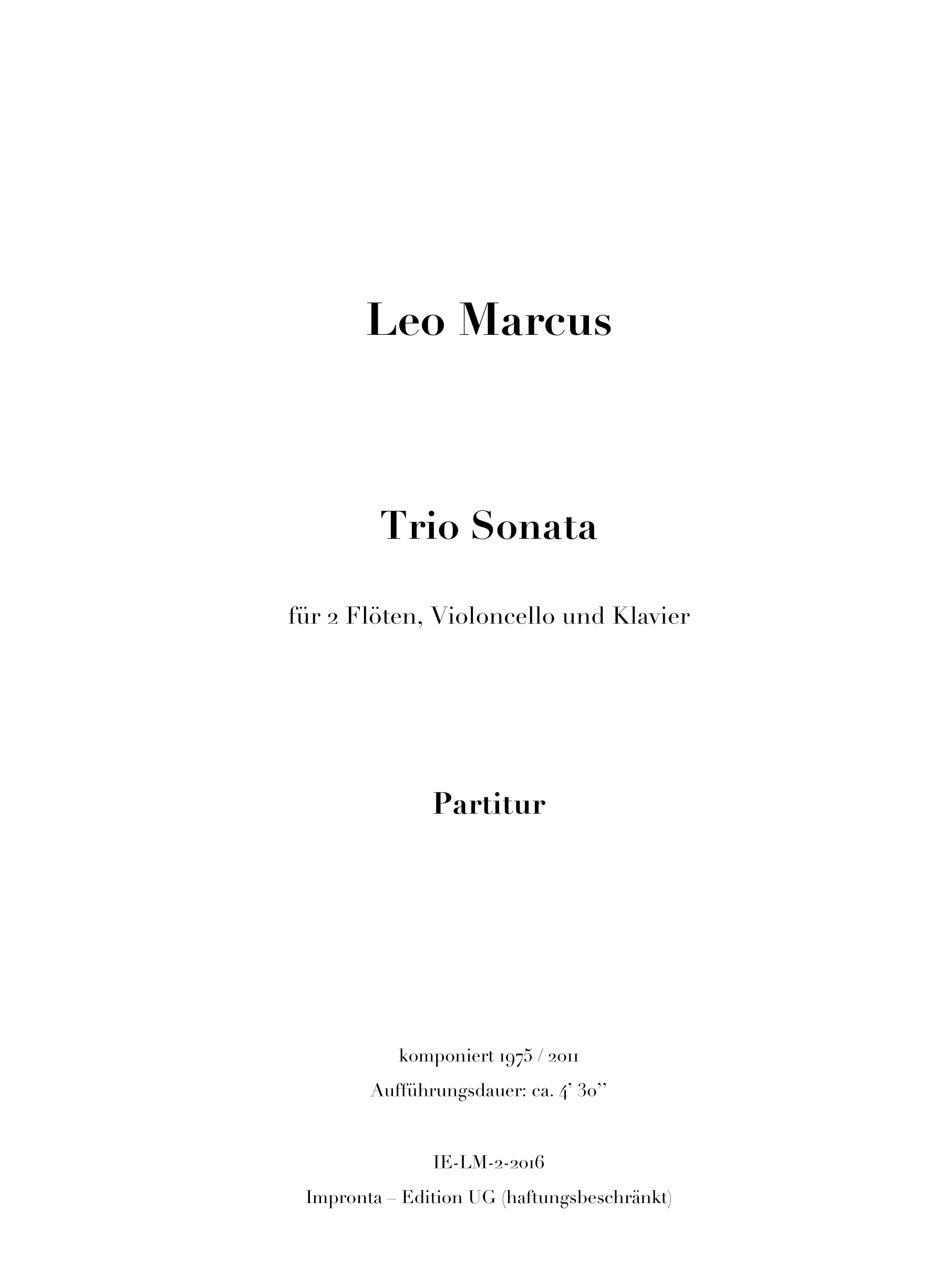 161028 Marcus Trio Sonata Partitur KOMPLETT 230_310 1